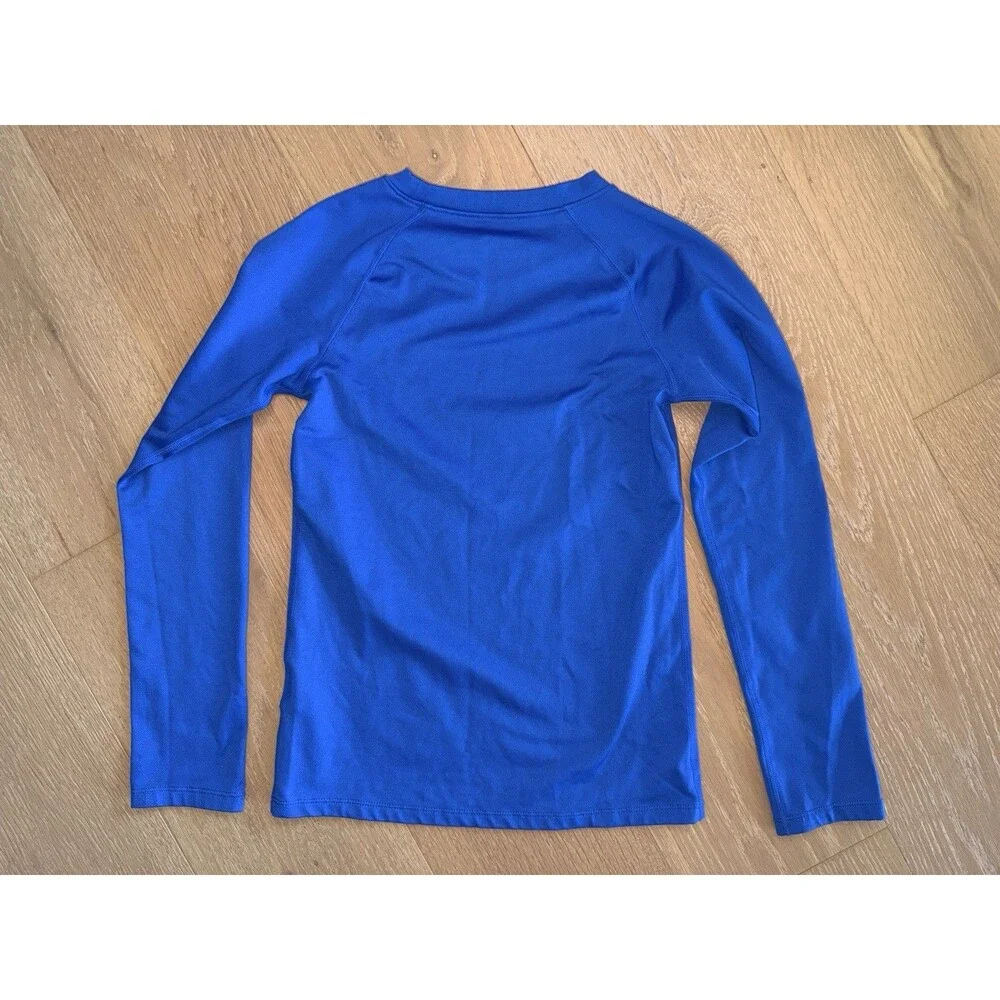 Baleaf Blue Thermal Compression Long Sleeve Base Layer Youth Medium